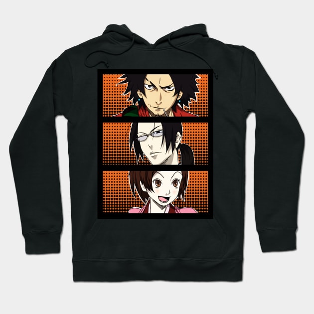 Samurai Champloo Frame Hoodie by AlexKramer